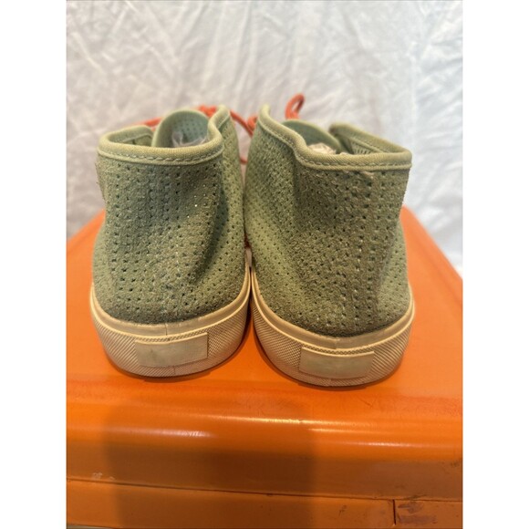 Vans Rhea Square Perf Suede Gossamer Green Casual Sneakers Women's 9.5 - Picture 7 of 15